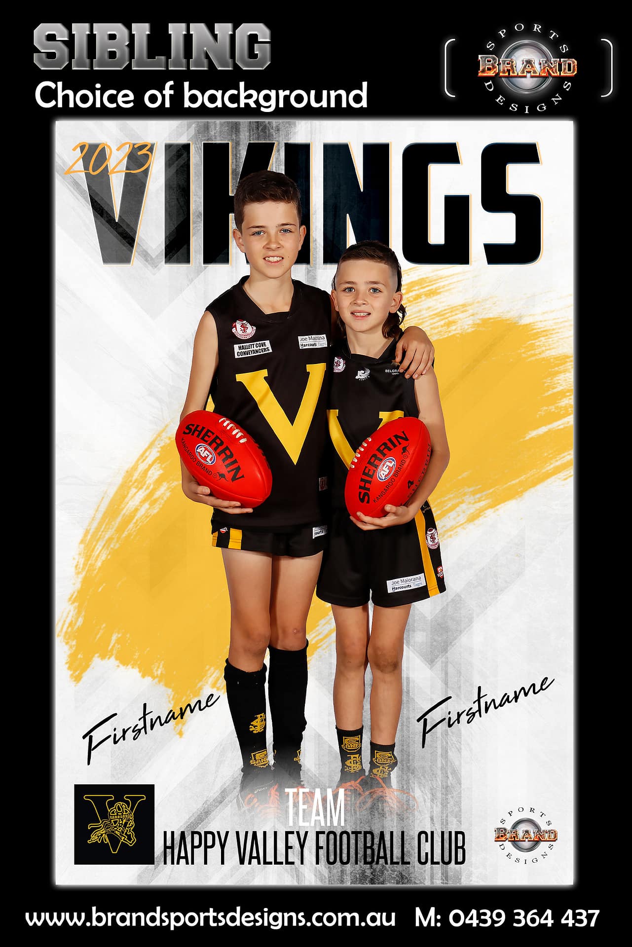 Happy Valley Football Sibling Brand Sports Designs